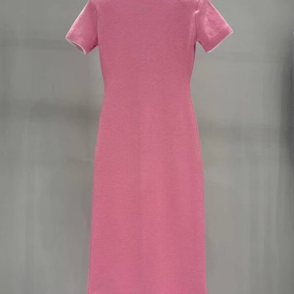 Self-Portrait2025 new pink knitted dress - Picture 5 of 8